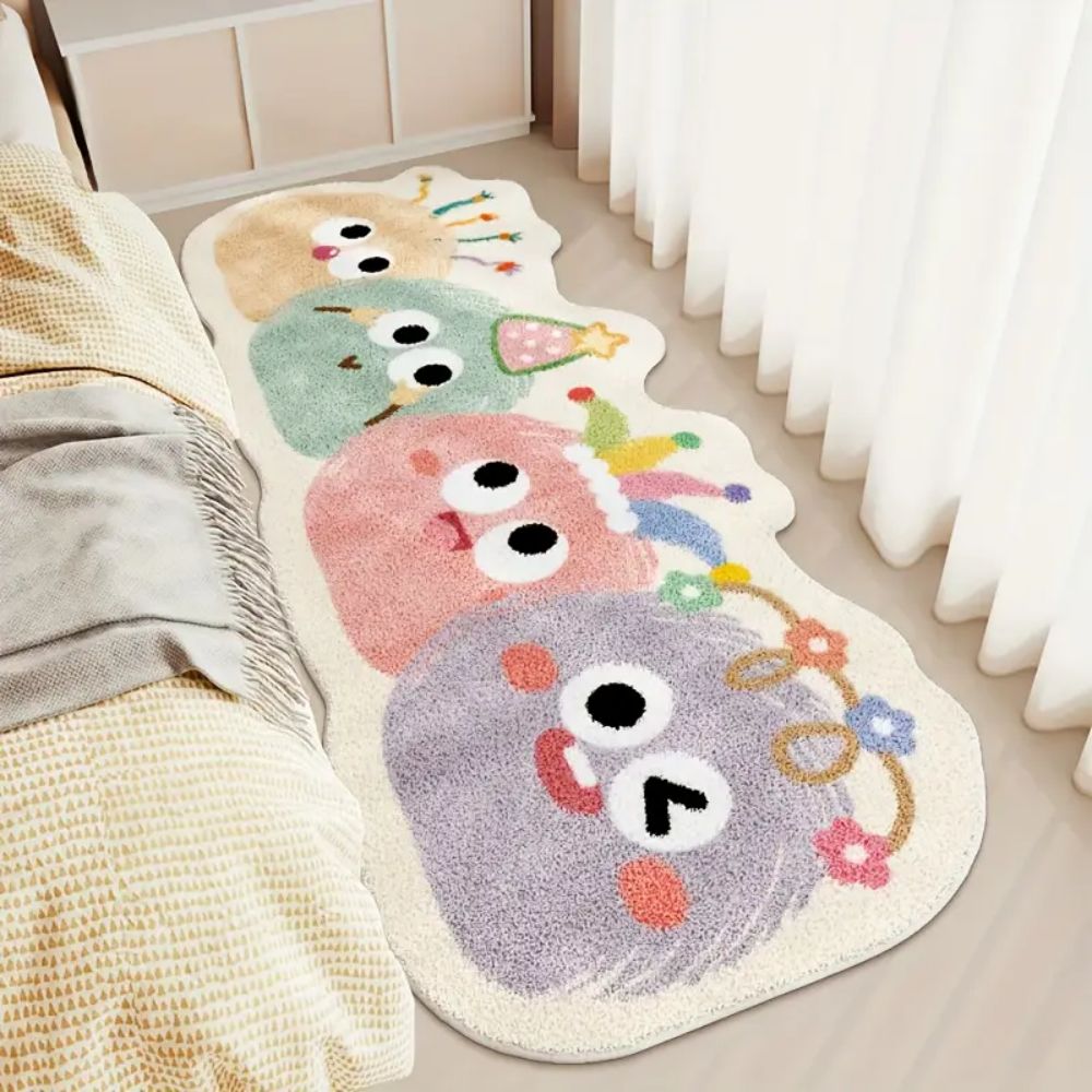 Home Decor Dopamine - سجادة طويلة من VIKAMA كارتون الدوبامين،