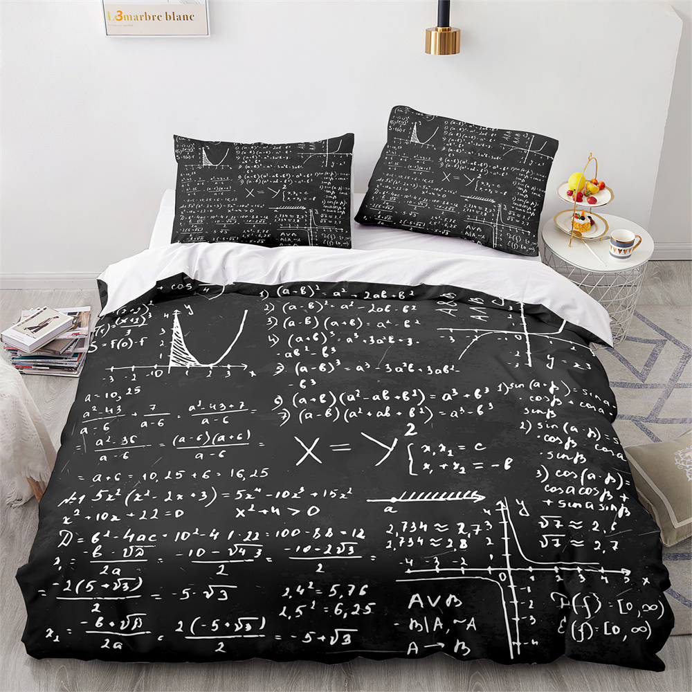 Home Decor Free Images - مجموعة غطاء لحاف حديث للمدرسة عبقرية