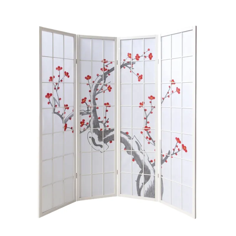 Home Decor Zen Style - حاجز غرفة قابل للطي مصنوع من