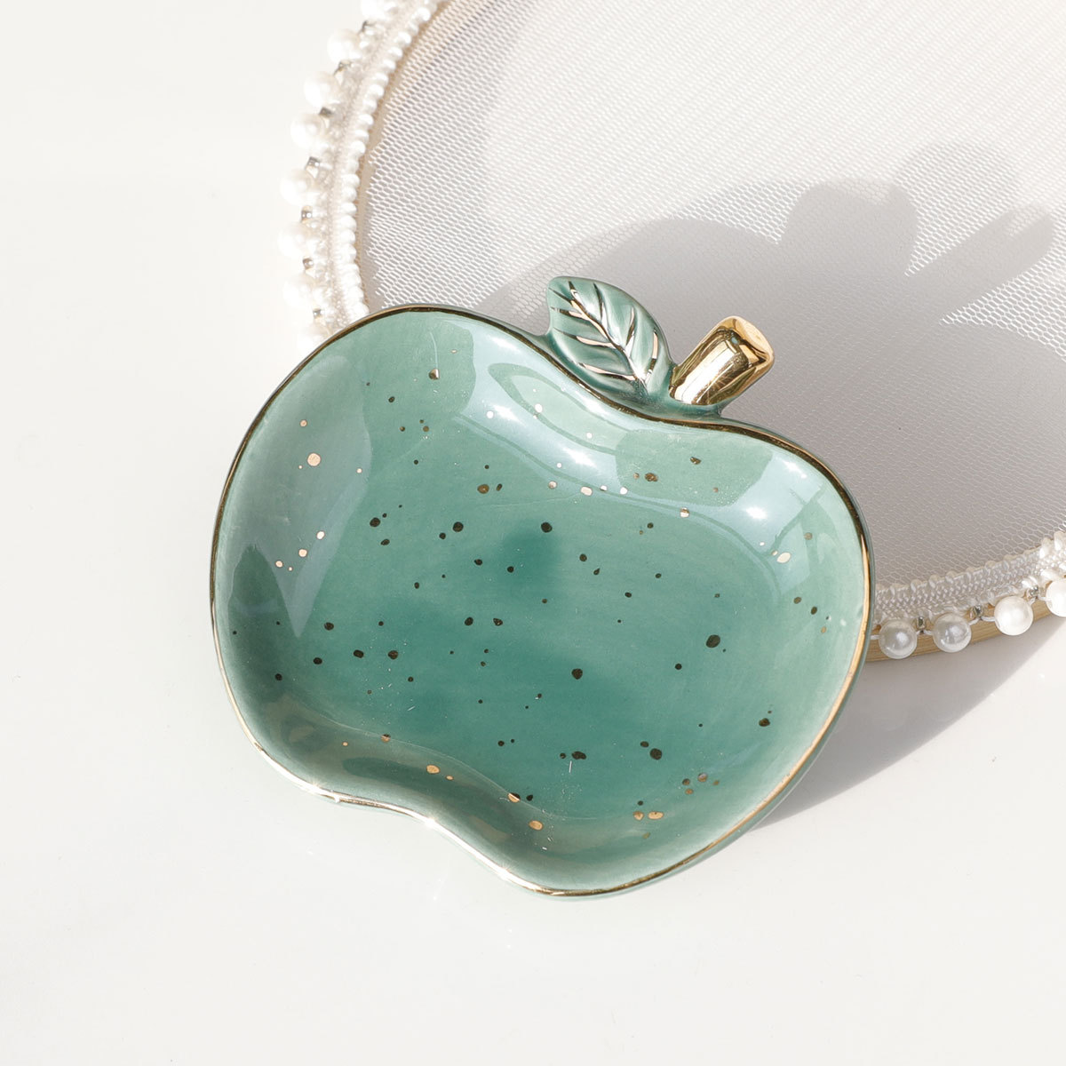Ceramic Trinket Dish - صينية مجوهرات سيراميك طبق حلية للنساء