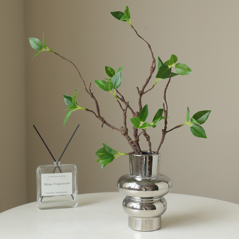 Home Decor Zen Style - فرع صناعي مقاس 17.3 بوصة مع
