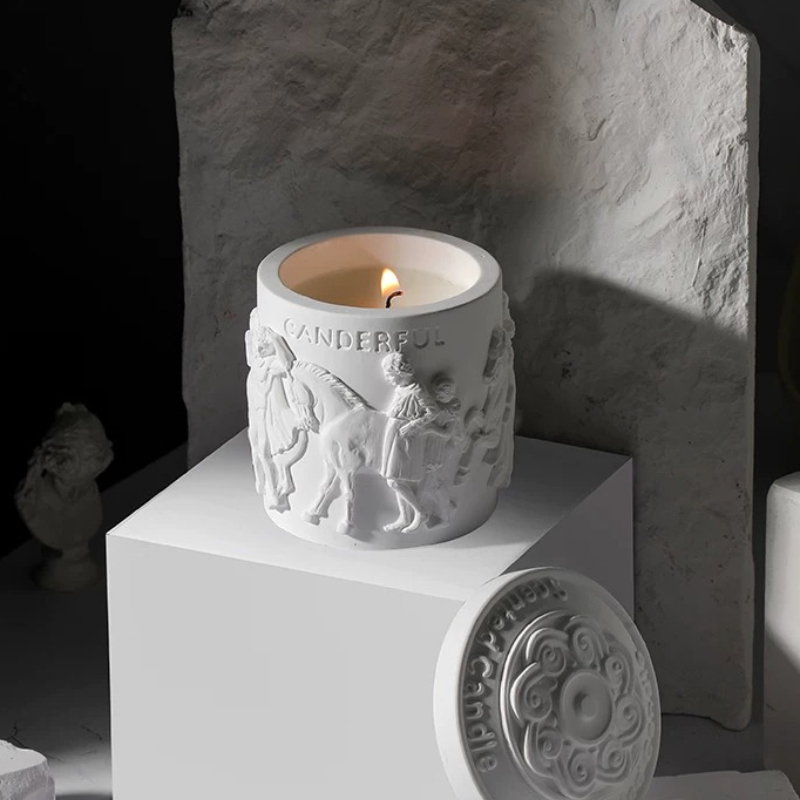 Scented Candle Set - صندوق هدايا شموع معطرة، مجموعة علاج