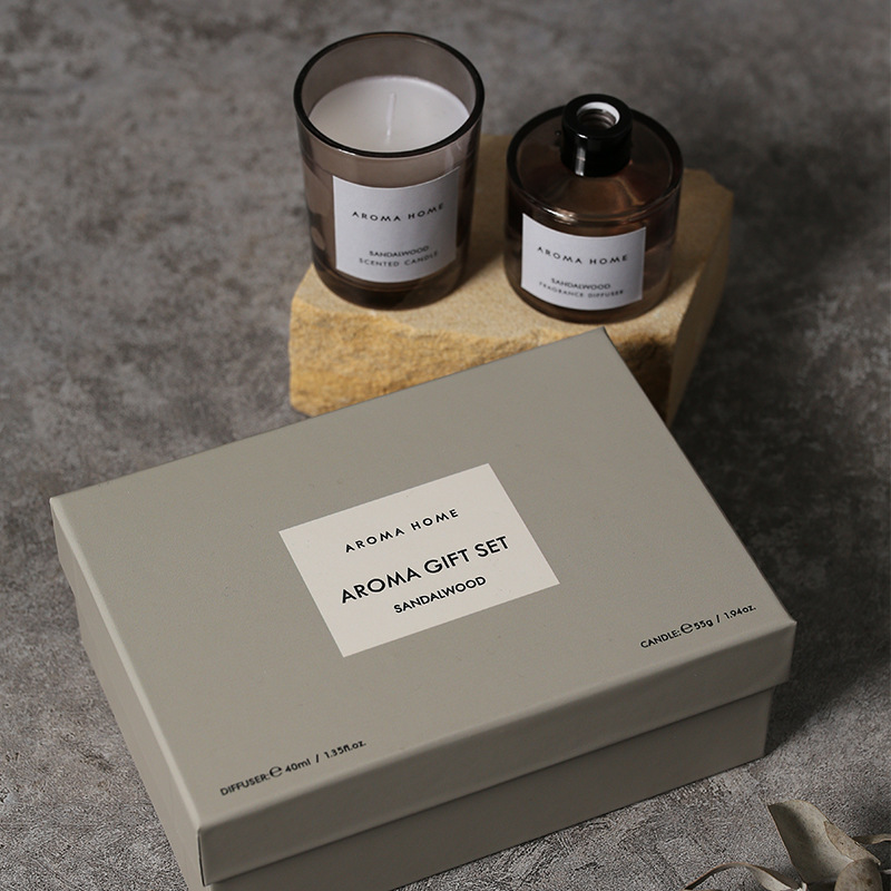 2 قطعة مجموعة صناديق الهدايا ا - مراجعة Scented Candle Set وسعره