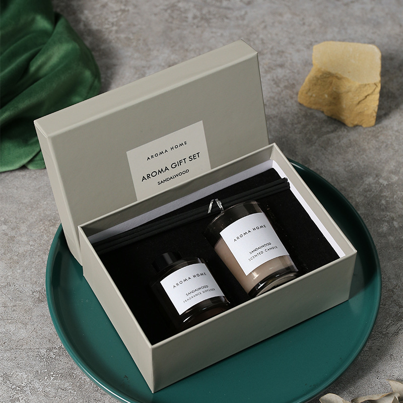 2 قطعة مجموعة صناديق الهدايا ا - مراجعة Scented Candle Set وسعره