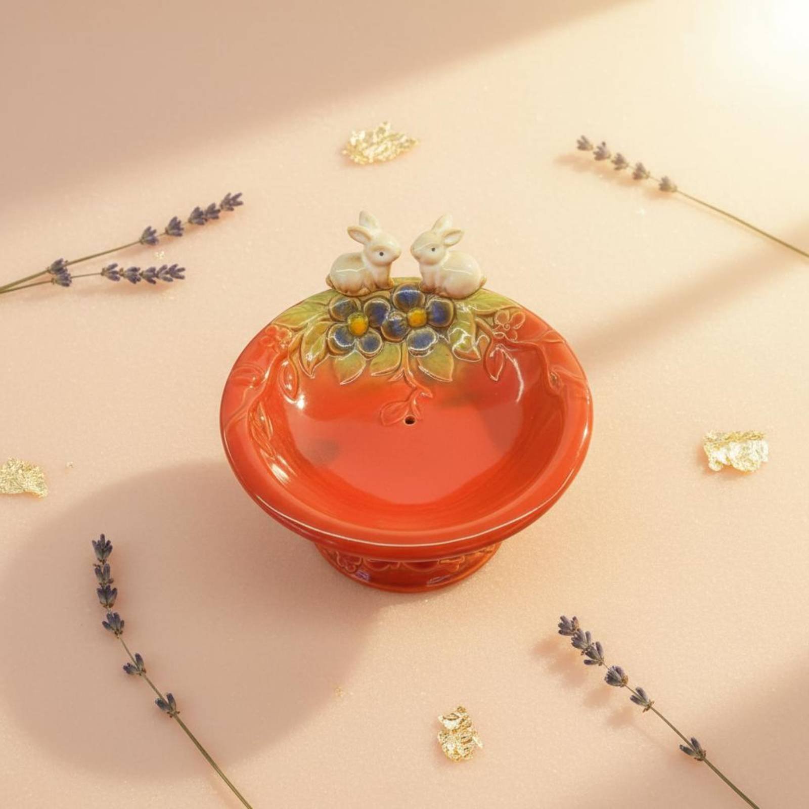 صينية زينة على شكل طائر متعددة - مراجعة Ceramic Trinket Dish وسعره