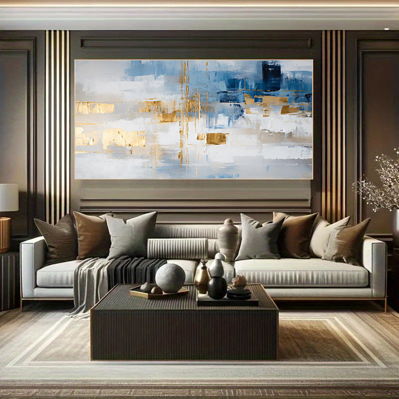 لوحة زيتية تجريدية مصنوعة يدوي - مراجعة Home Decor Free Images وسعره