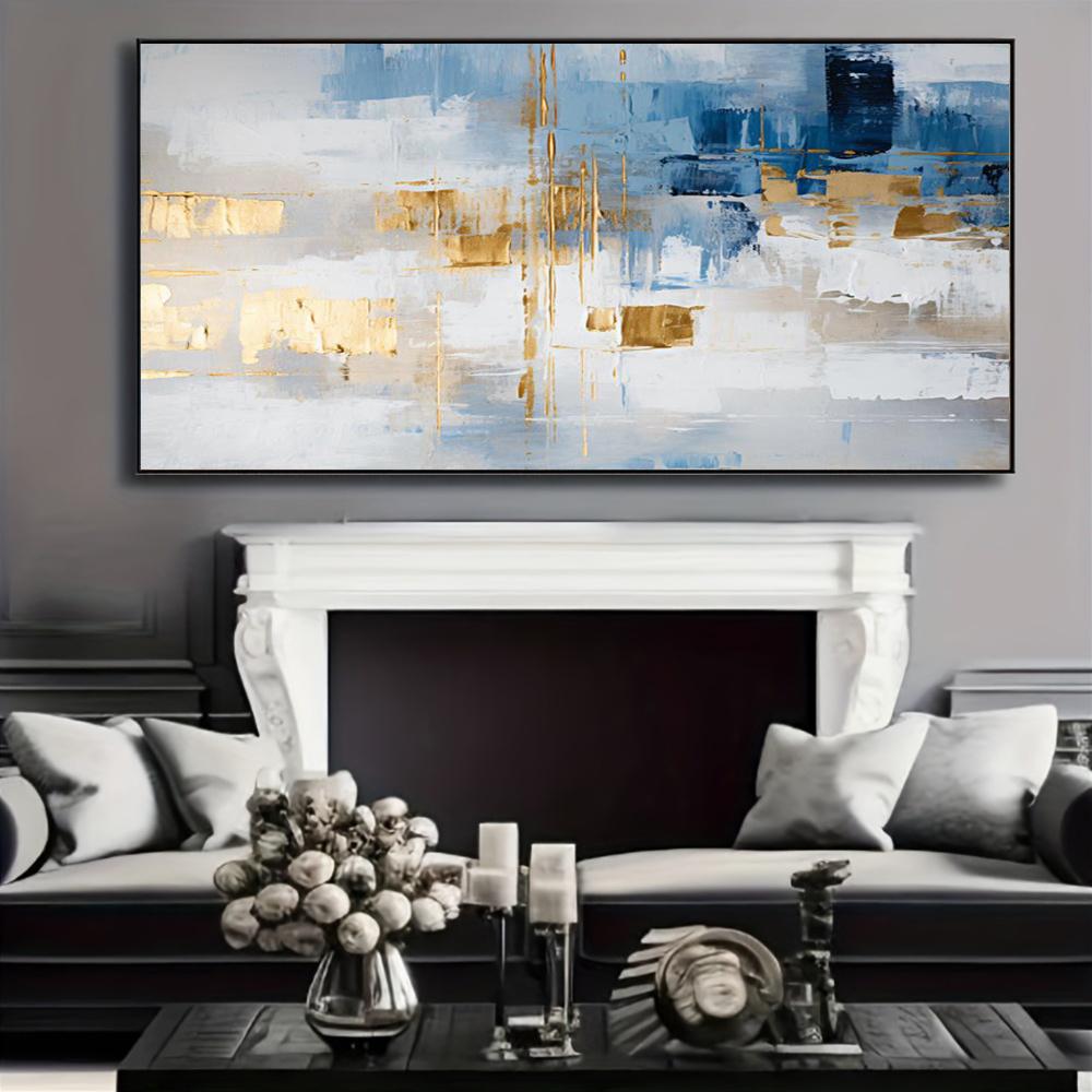 لوحة زيتية تجريدية مصنوعة يدوي - مراجعة Home Decor Free Images وسعره
