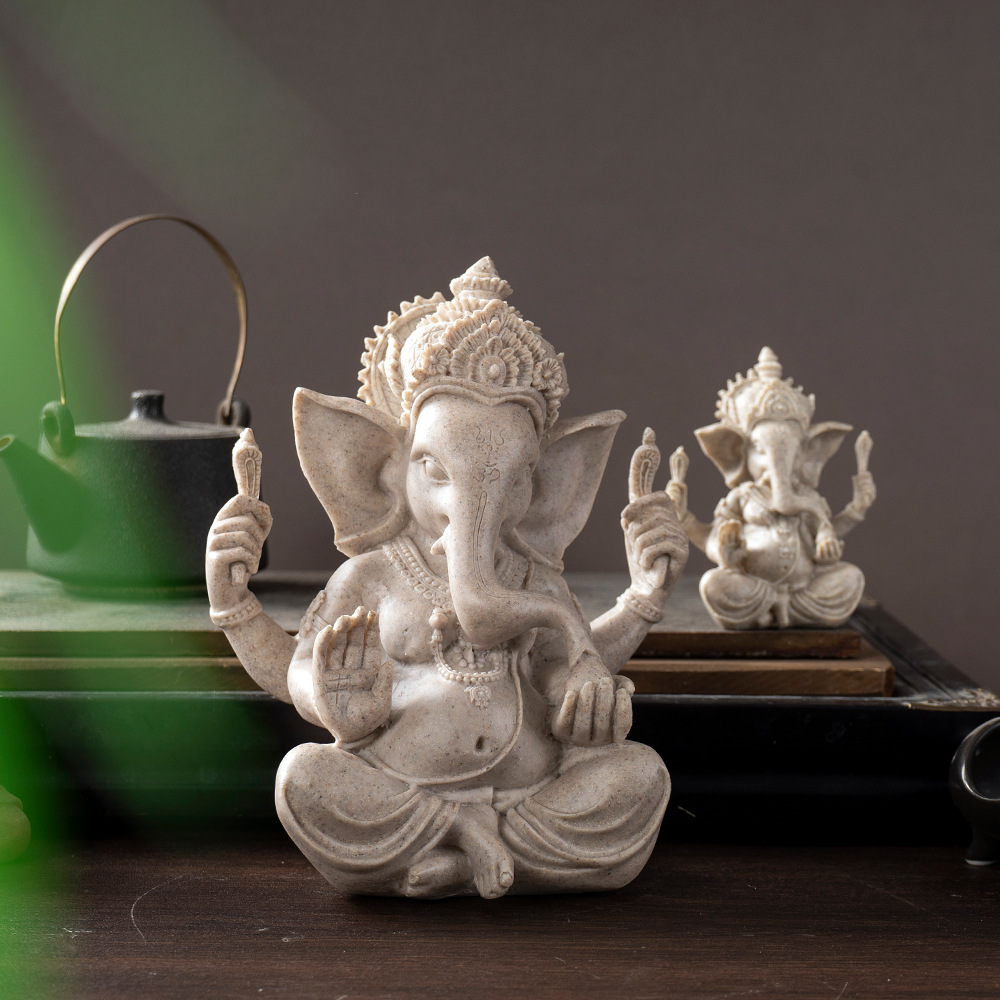 جنوب شرق آسيا غانيشا زخرفة الت - مراجعة Home Decor Zen Style وسعره