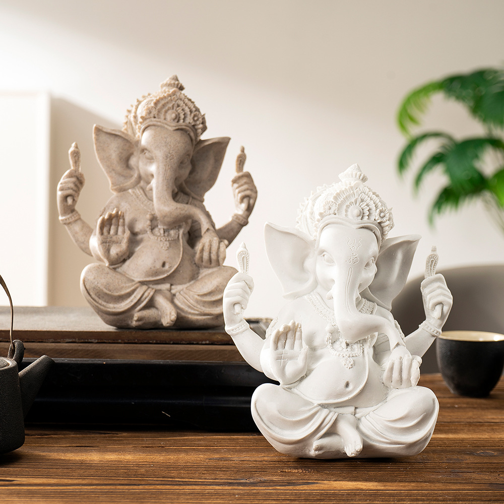 جنوب شرق آسيا غانيشا زخرفة الت - مراجعة Home Decor Zen Style وسعره
