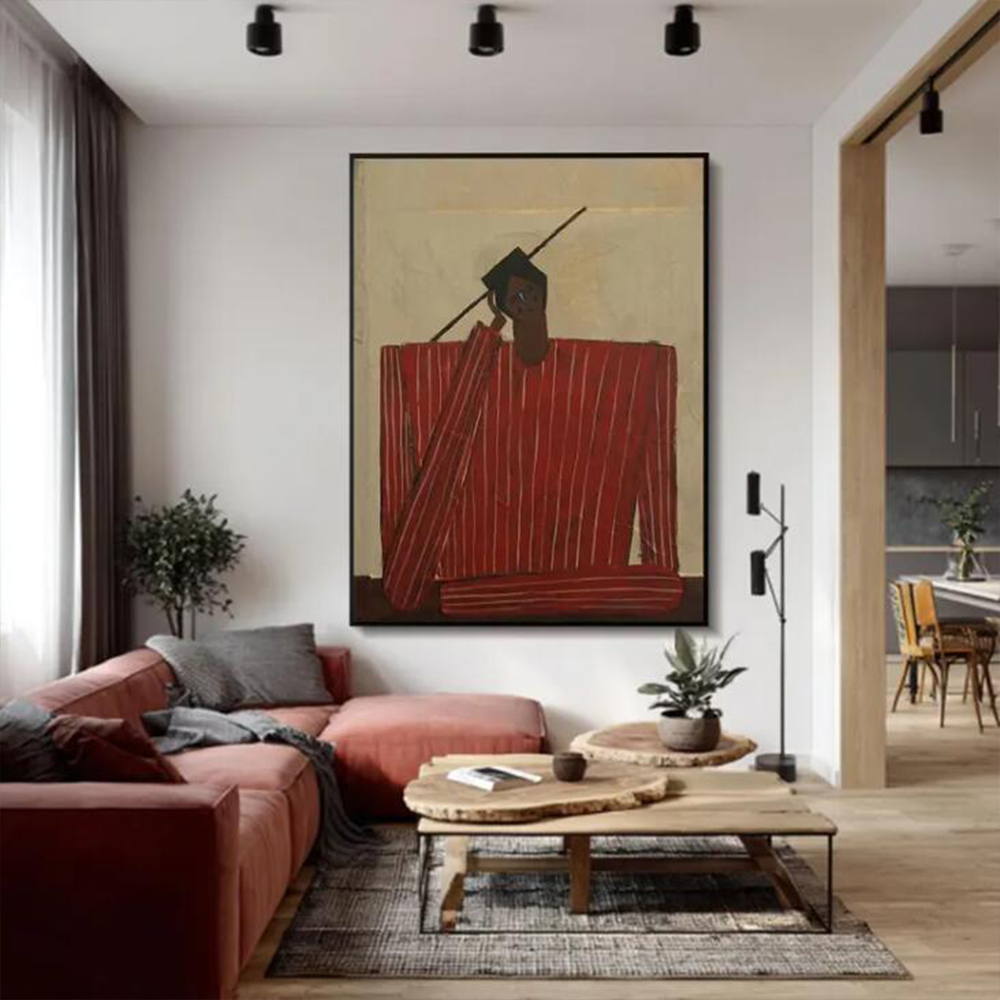 لوحة زيتية تجريدية مصنوعة يدوي - مراجعة Home Decor Medieval وسعره