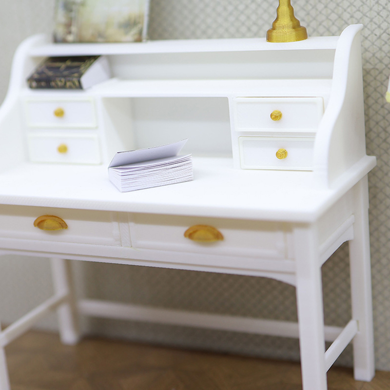 1/12 دمية مقلد مكتب كتابة نموذ - مراجعة Home Decor Furniture وسعره