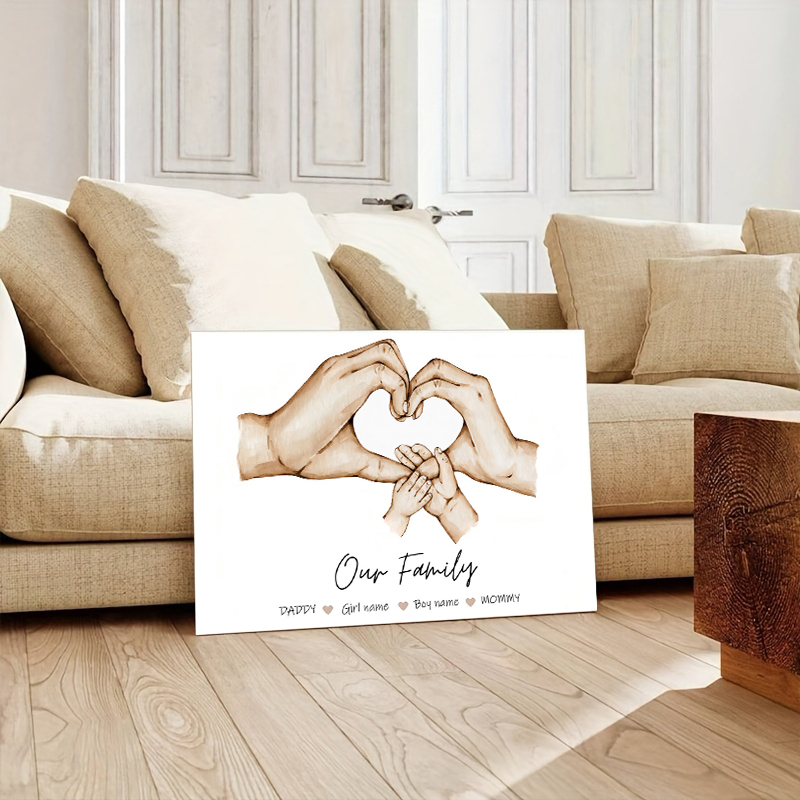 شخصية مخصصة الأسرة اليد المشار - مراجعة Home Decor Furniture وسعره
