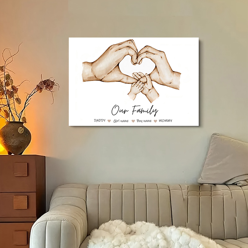 شخصية مخصصة الأسرة اليد المشار - مراجعة Home Decor Furniture وسعره
