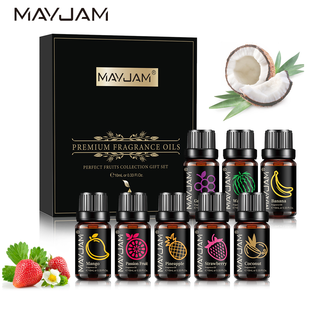 MAYJAM مجموعة الزيوت العطرية 8 - مراجعة Scented Candle Set وسعره