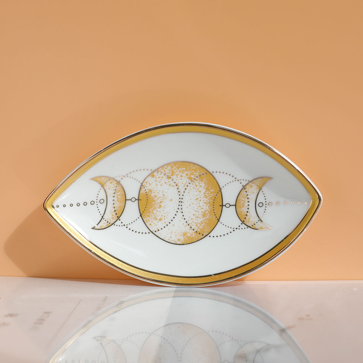 حلية طبق خاتم طبق السيراميك عي - مراجعة Ceramic Trinket Dish وسعره