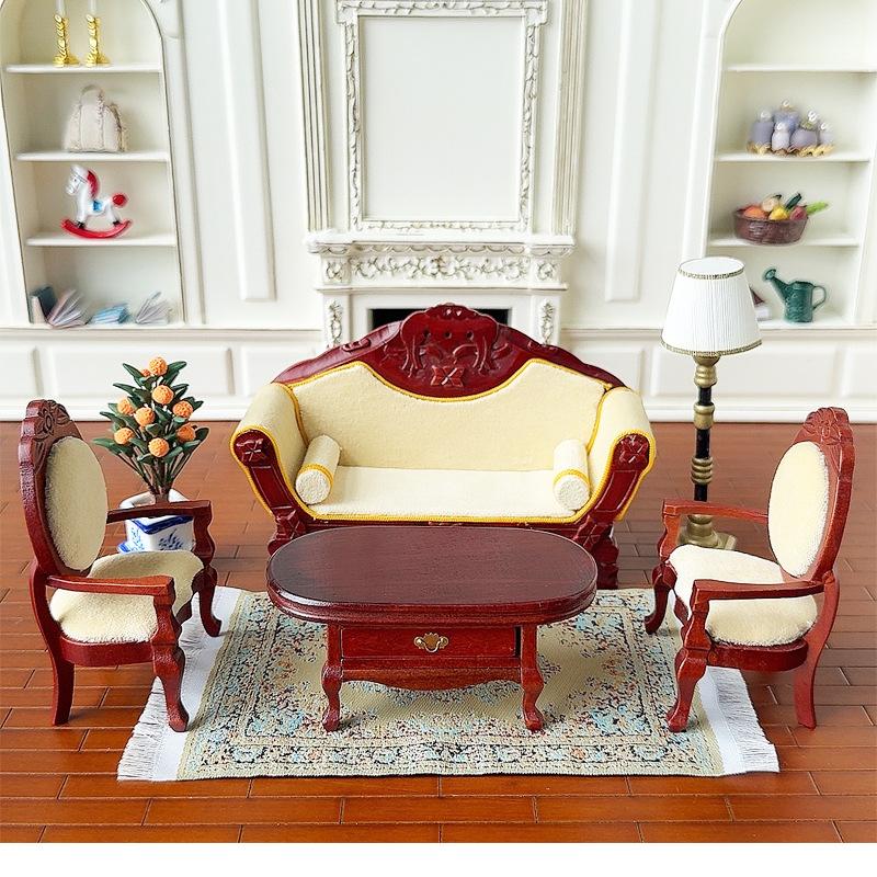 1:12 دمية مصغرة طاولة مستديرة  - مراجعة Home Decor Furniture وسعره