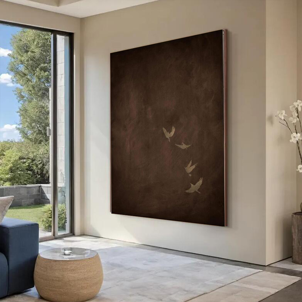 لوحة زيتية تجريدية مرسومة يدوي - مراجعة Home Decor Free Images وسعره