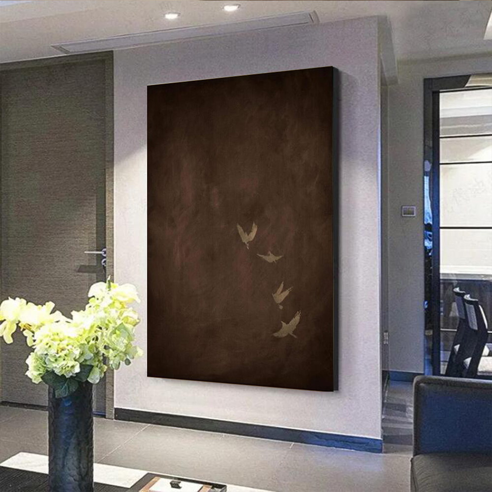 لوحة زيتية تجريدية مرسومة يدوي - مراجعة Home Decor Free Images وسعره
