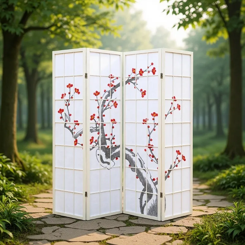 حاجز غرفة قابل للطي مصنوع من ا - مراجعة Home Decor Zen Style وسعره