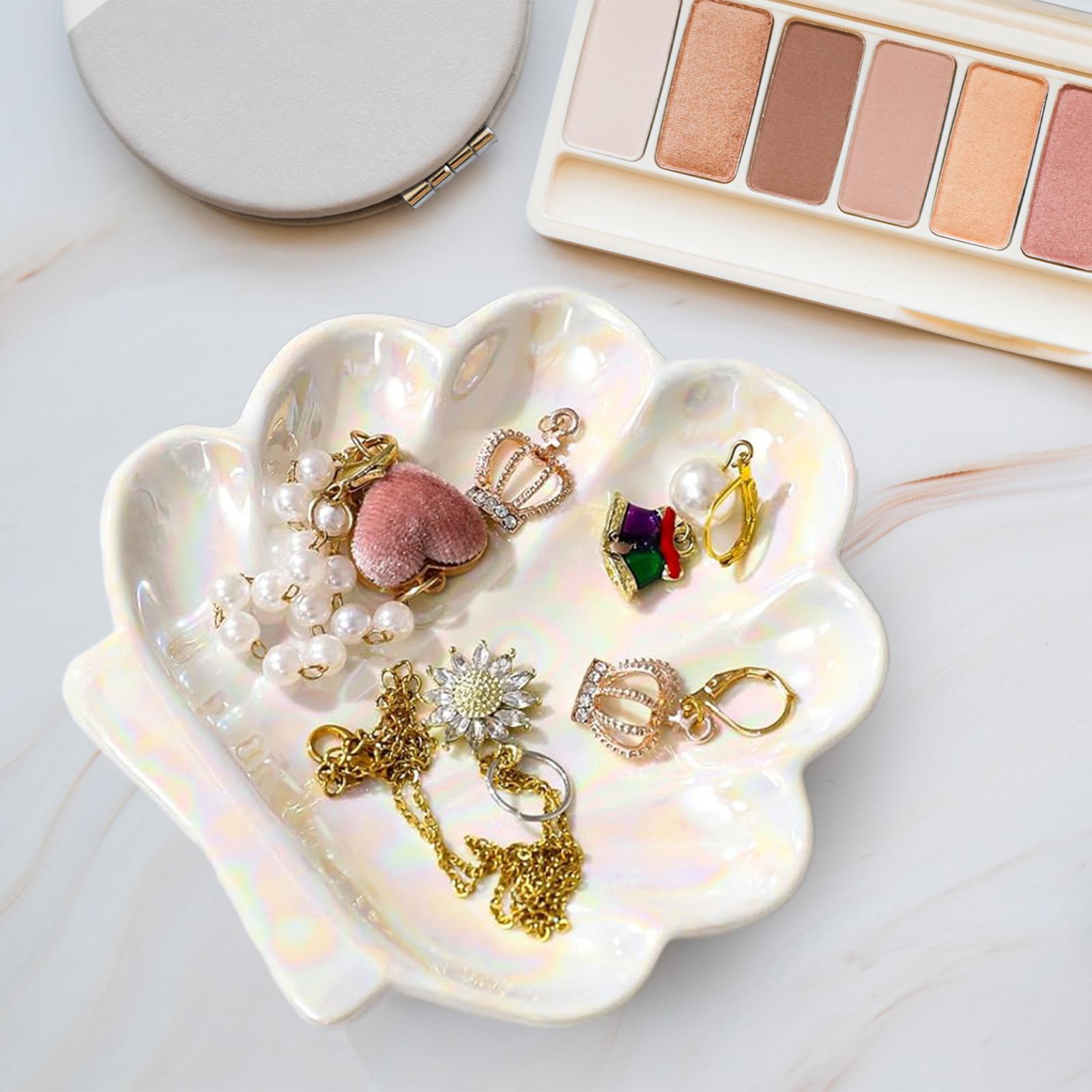 شل مجوهرات طبق مجوهرات لوحة حا - مراجعة Ceramic Trinket Dish وسعره