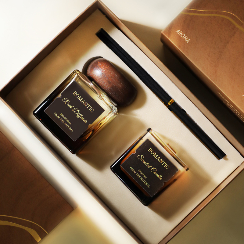 صندوق هدايا للعلاج بالروائح بد - مراجعة Scented Candle Set وسعره