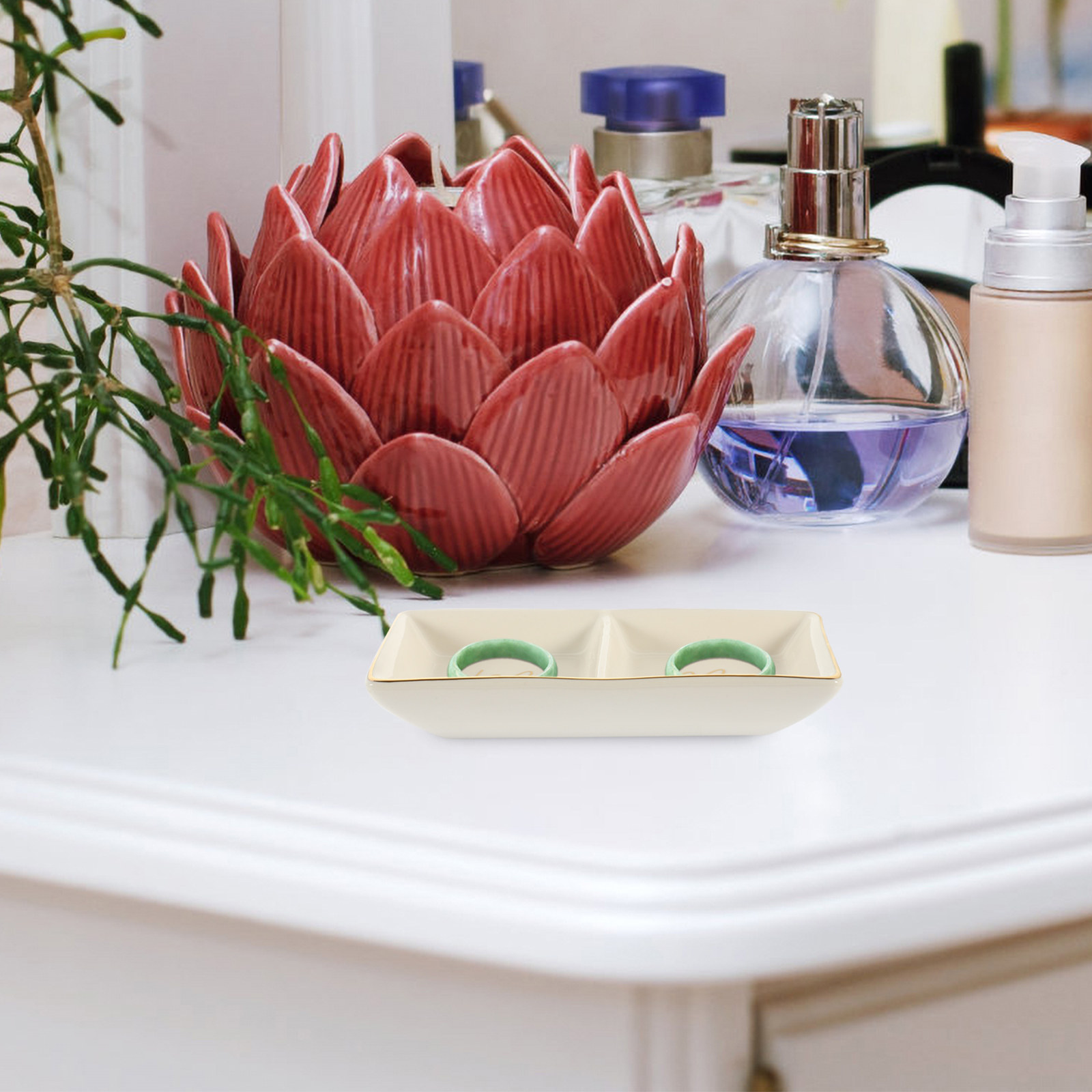 صينية مجوهرات من السيراميك بتص - مراجعة Ceramic Trinket Dish وسعره