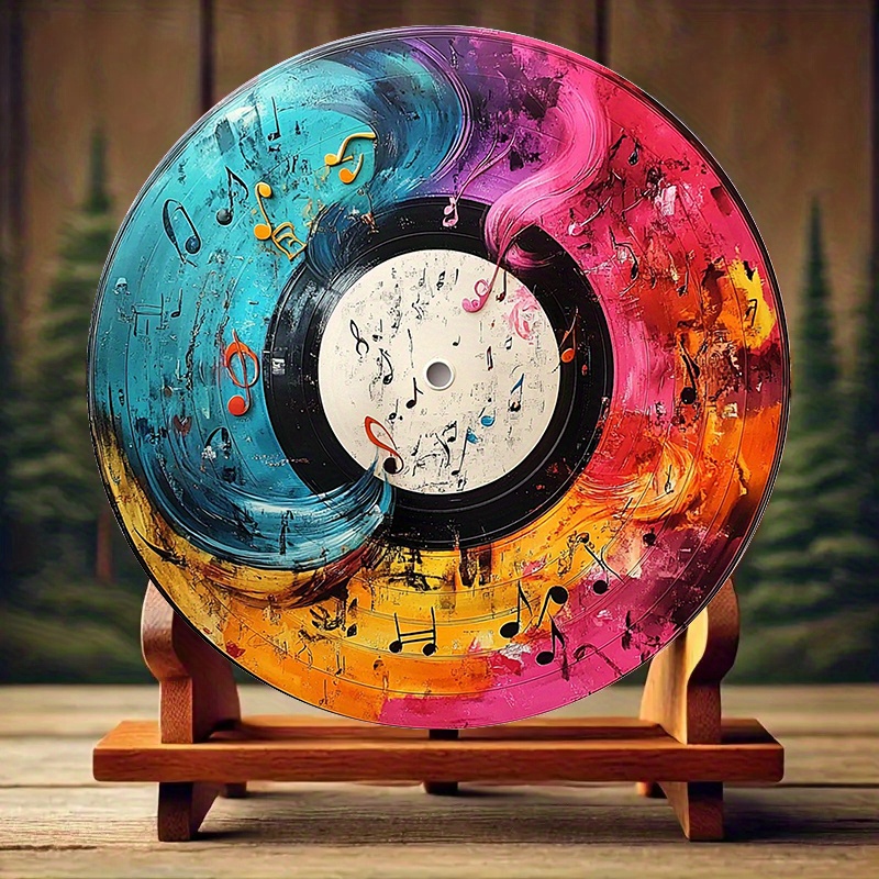 فن تسجيل فينيل نابض بالحياة مق - مراجعة Home Decor Theme وسعره
