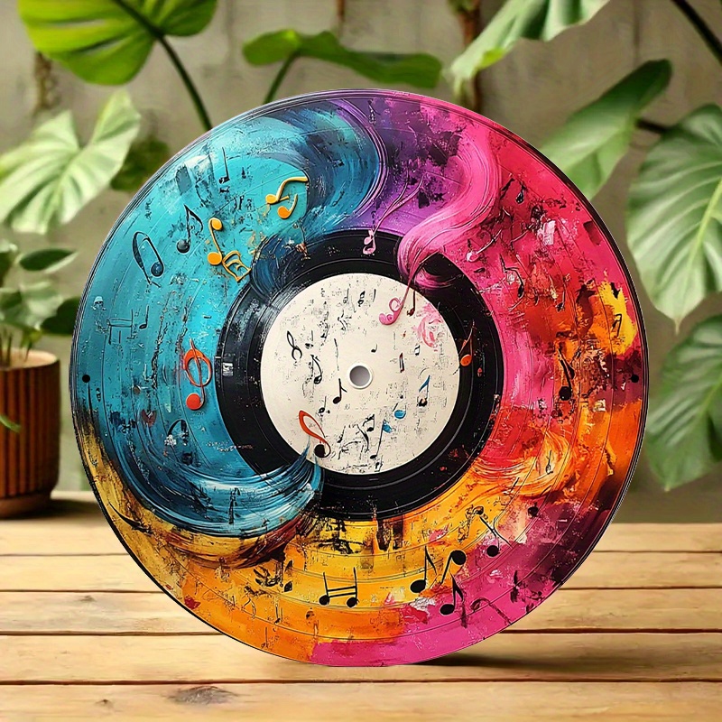 فن تسجيل فينيل نابض بالحياة مق - مراجعة Home Decor Theme وسعره