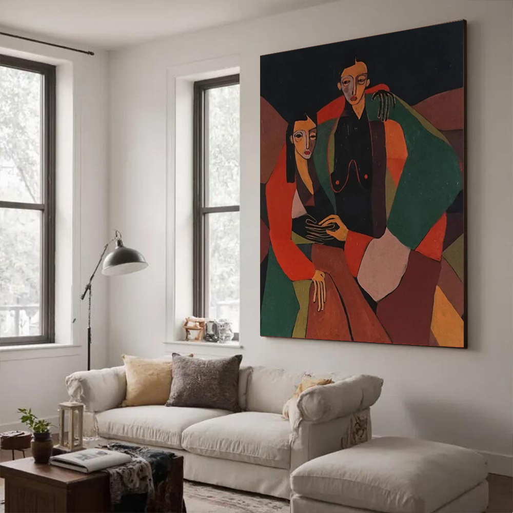 لوحة زيتية تجريدية مصنوعة يدوي - مراجعة Home Decor Free Images وسعره
