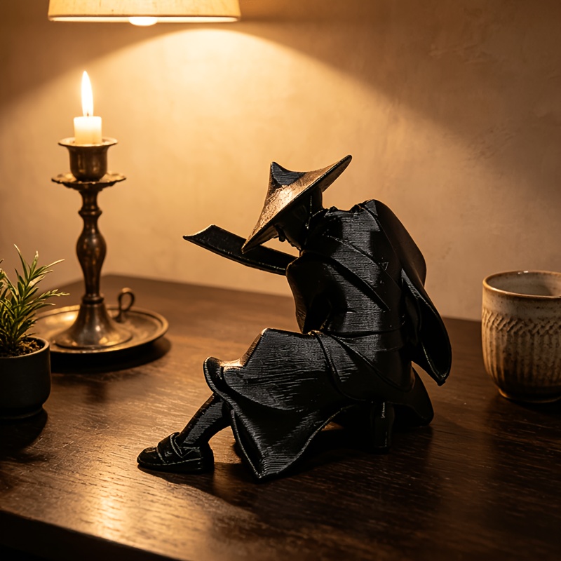 تمثال ساموراي ياباني تقليدي صغ - مراجعة Home Decor Zen Style وسعره