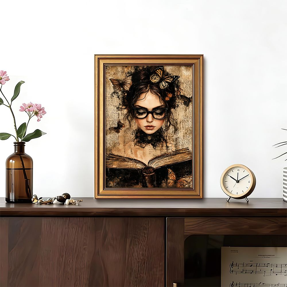 ديكور جداري على طراز دارك أكاد - مراجعة Abstract Oil Painting وسعره