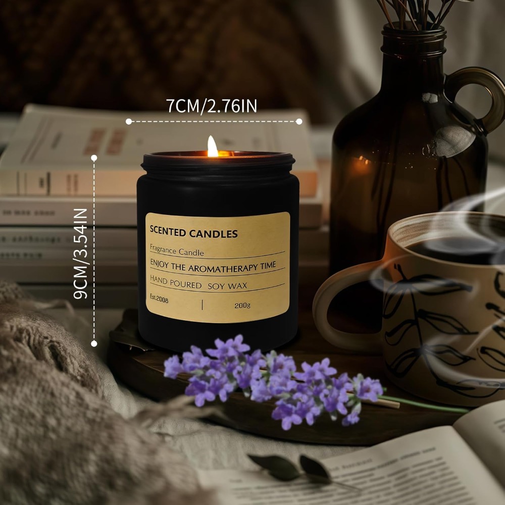 شموع معطرة طويلة الأمد للرجال  - مراجعة Scented Candle Set وسعره