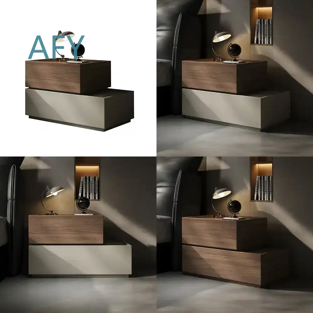 طاولة جانبية إبداعية من الخشب  - مراجعة Muji Home Storage وسعره