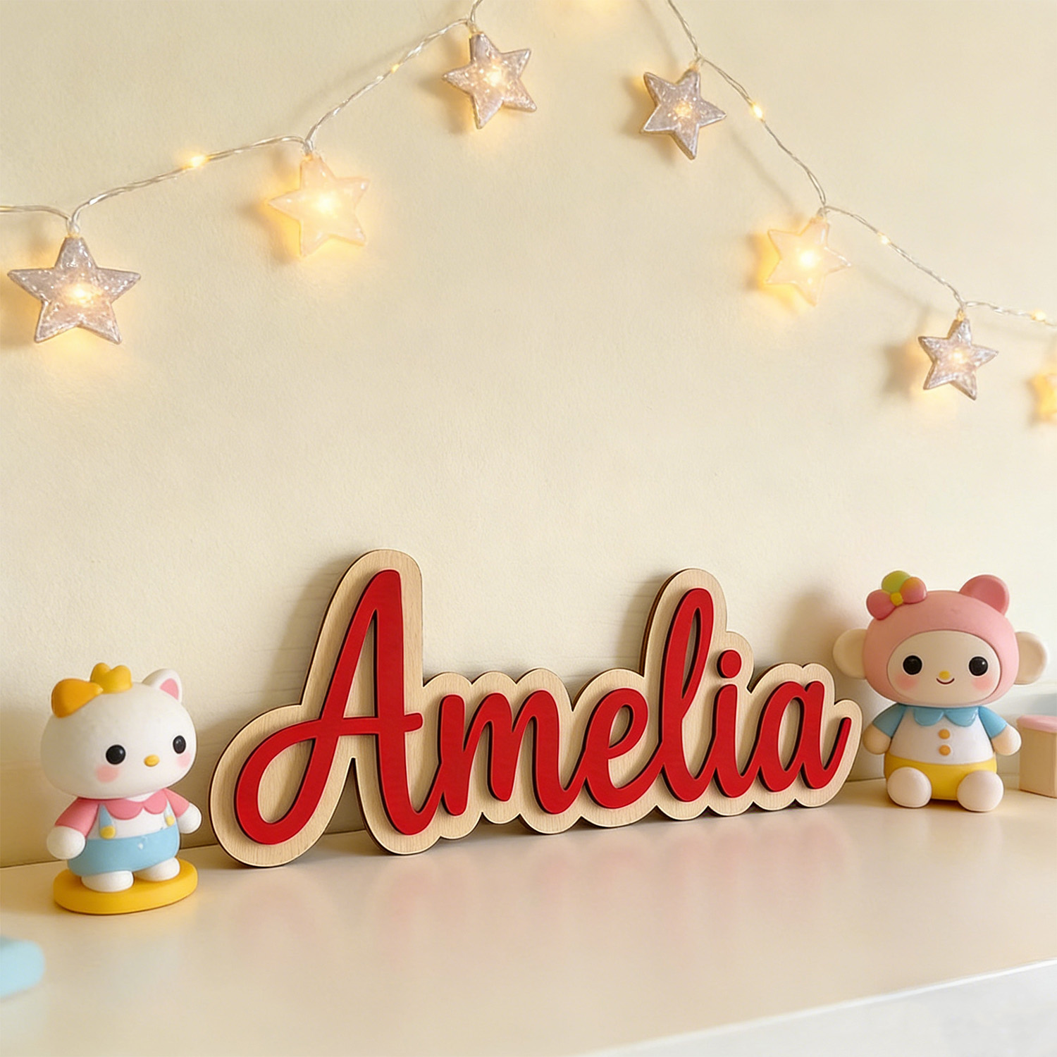 لافتة خشبية مخصصة ذات طبقتين ت - مراجعة Home Christmas Decor وسعره