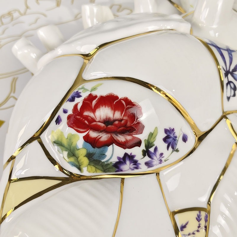 مزهرية على شكل قلب لغرفة المعي - مراجعة Home Decor Luxury وسعره