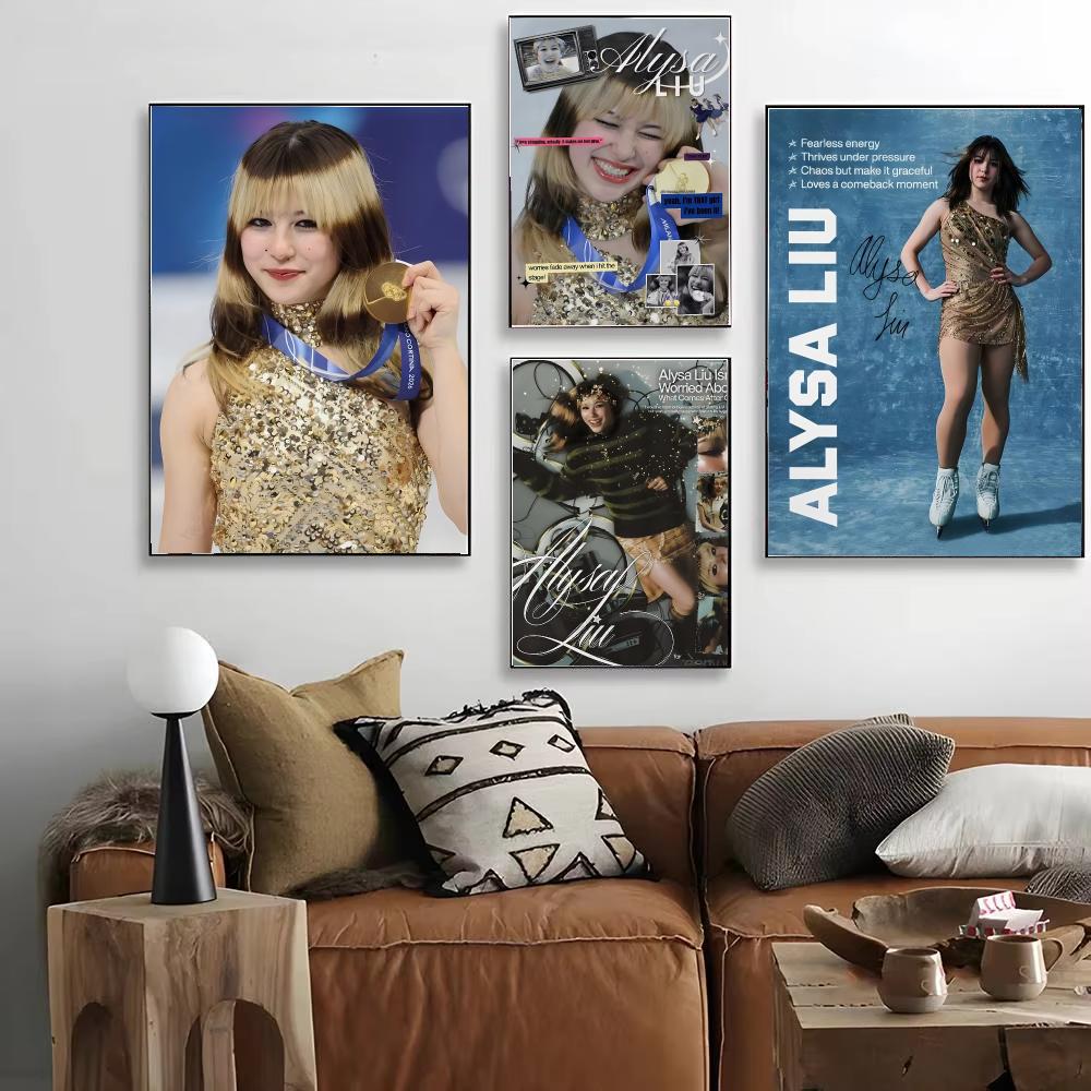 ملصق سكيتير آليسا ليو من فريق  - مراجعة Home Decor Usa وسعره
