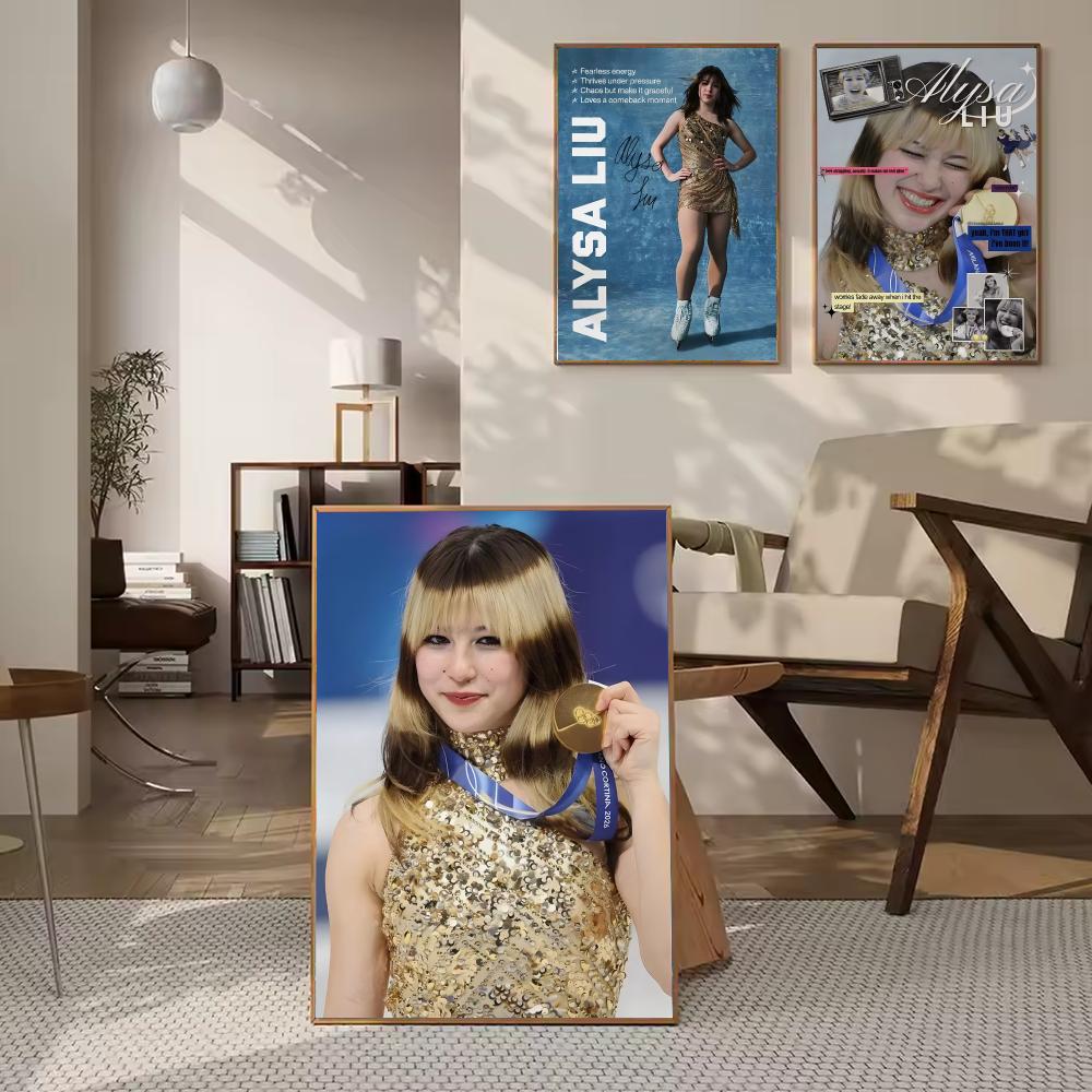 ملصق سكيتير آليسا ليو من فريق  - مراجعة Home Decor Usa وسعره