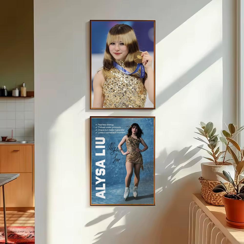 ملصق سكيتير آليسا ليو من فريق  - مراجعة Home Decor Usa وسعره