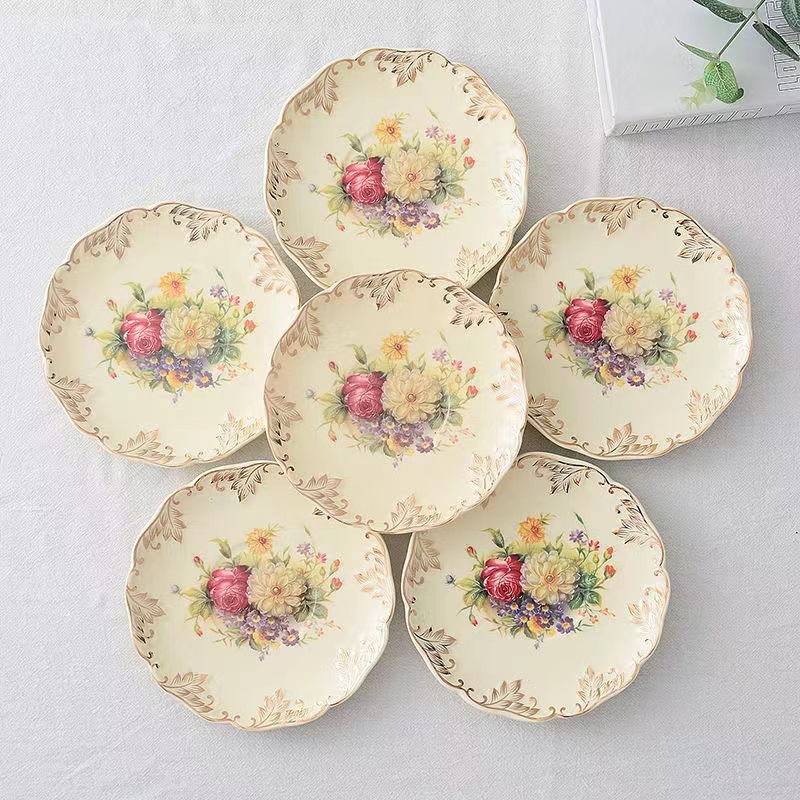 زهرة الورد رسمت باليد فنجان ال - مراجعة Ceramic Trinket Dish وسعره