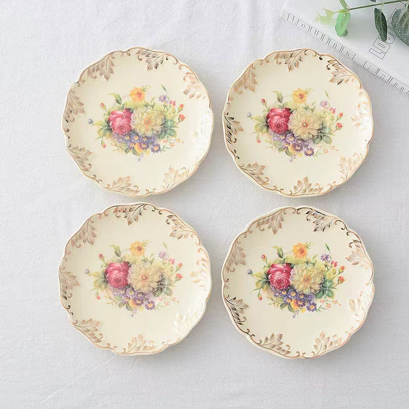 زهرة الورد رسمت باليد فنجان ال - مراجعة Ceramic Trinket Dish وسعره