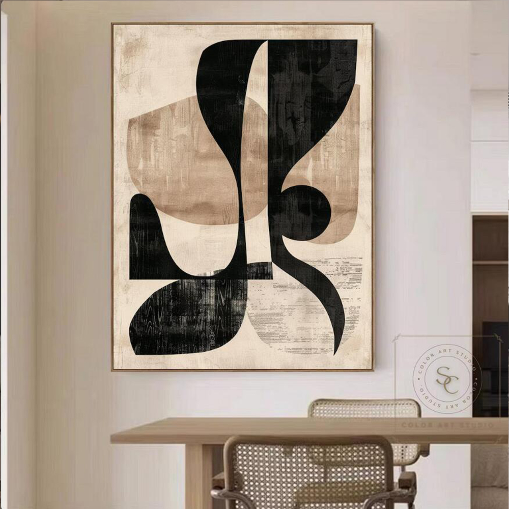 لوحة زيتية تجريدية مصنوعة يدوي - مراجعة Home Decor Free Images وسعره