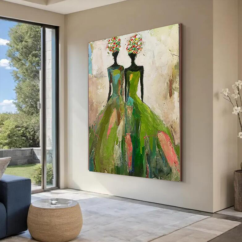لوحة زيتية تجريدية مرسومة يدوي - مراجعة Home Decor Free Images وسعره
