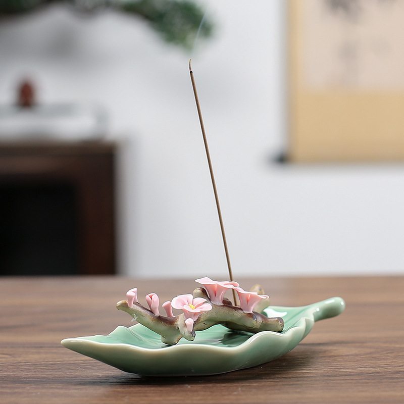 مبخرة زهر الخوخ المصنوعة يدويً - مراجعة Home Decor Zen Style وسعره