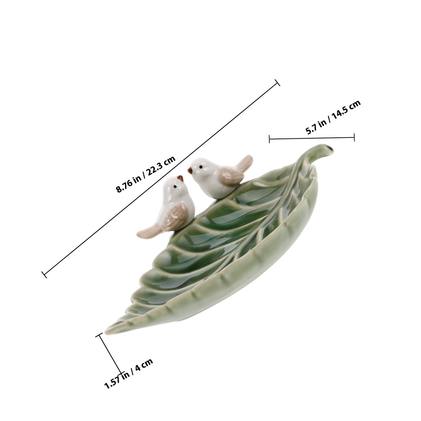 طبق زينة سيراميك بتصميم طائر ع - مراجعة Ceramic Trinket Dish وسعره