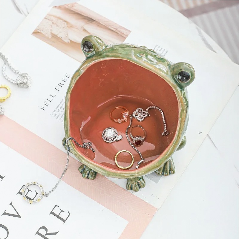 طبق مجوهرات سيراميك على شكل ضف - مراجعة Ceramic Trinket Dish وسعره