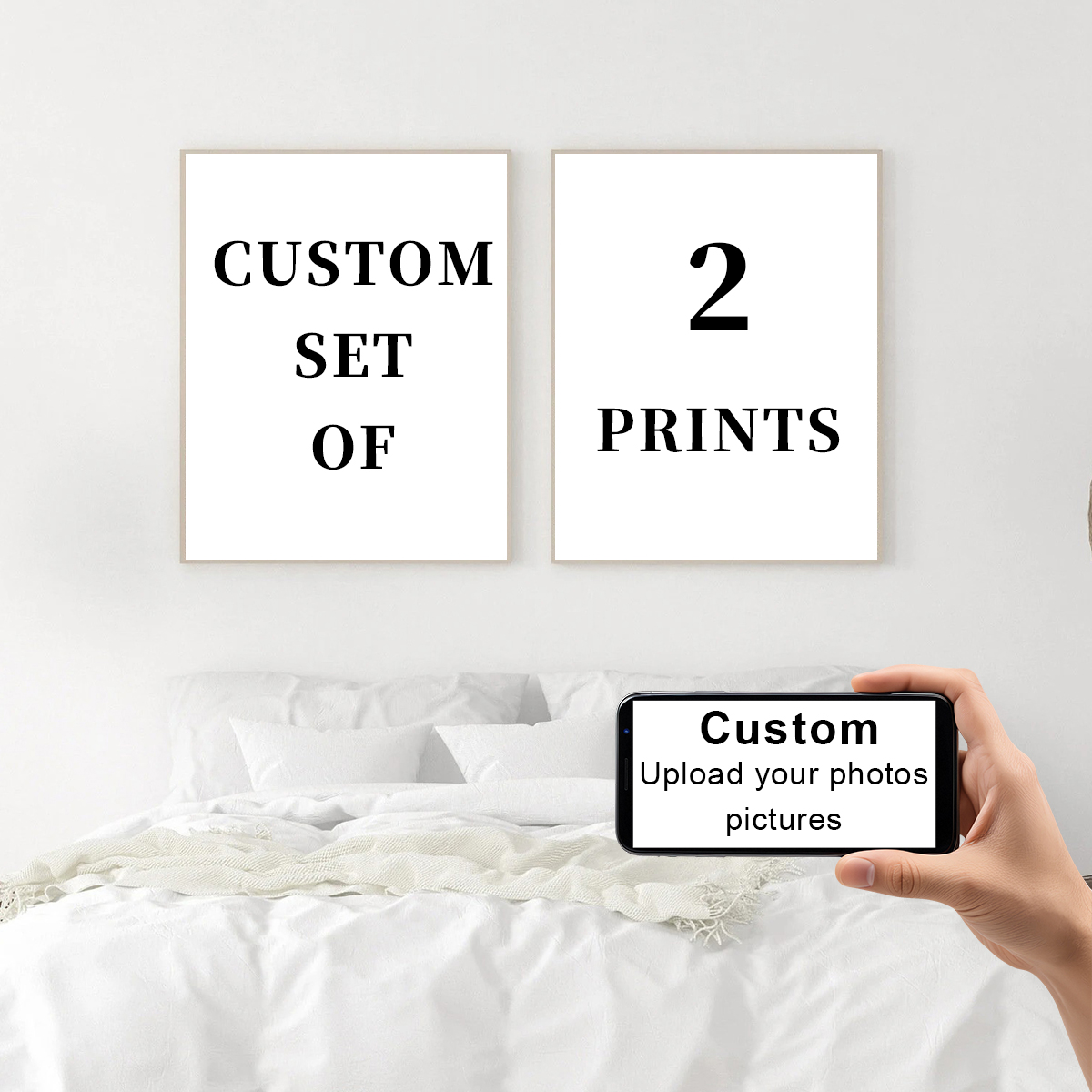 قطعتان/مجموعة من لوحات قماشية  - مراجعة Home Decor Furniture وسعره