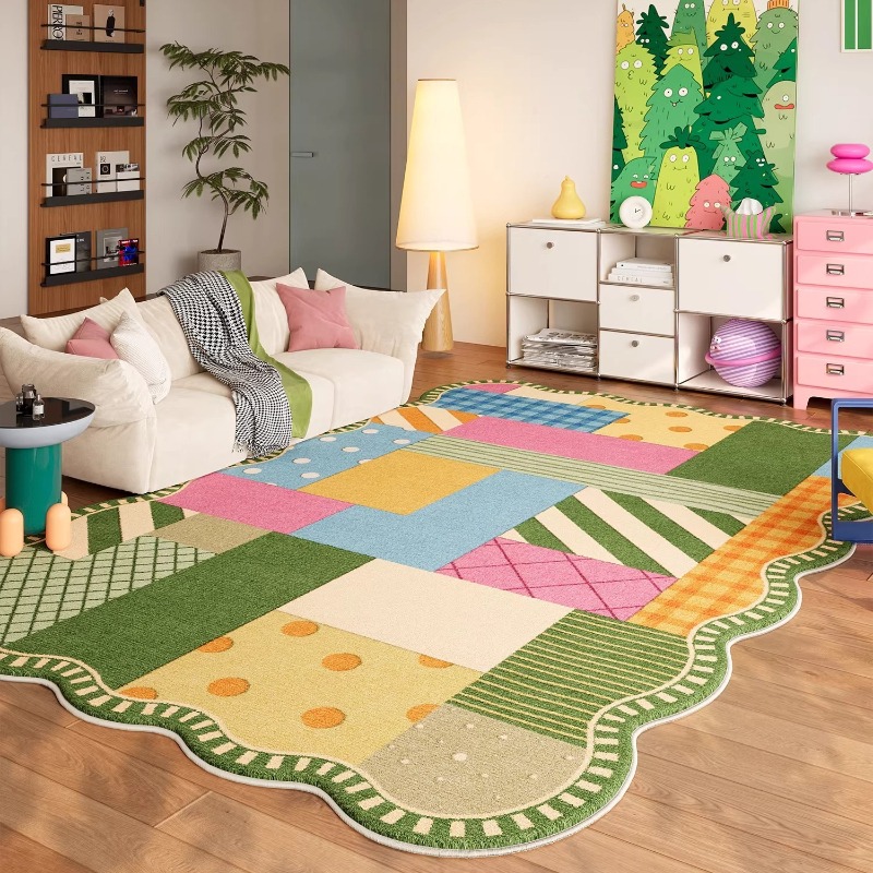 سجادة غرفة معيشة بتصميم دوبامي - مراجعة Home Decor Dopamine وسعره