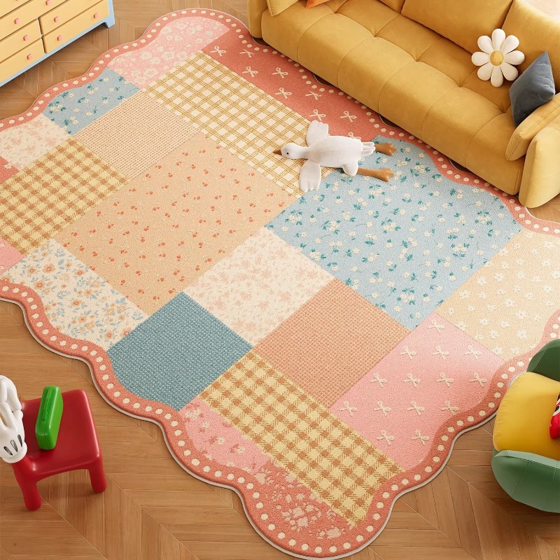 سجادة غرفة معيشة بتصميم دوبامي - مراجعة Home Decor Dopamine وسعره