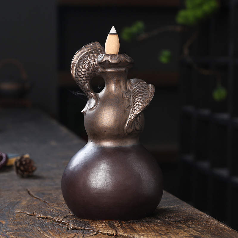 مبخرة سيراميك على شكل قرع بتصم - مراجعة Home Decor Zen Style وسعره