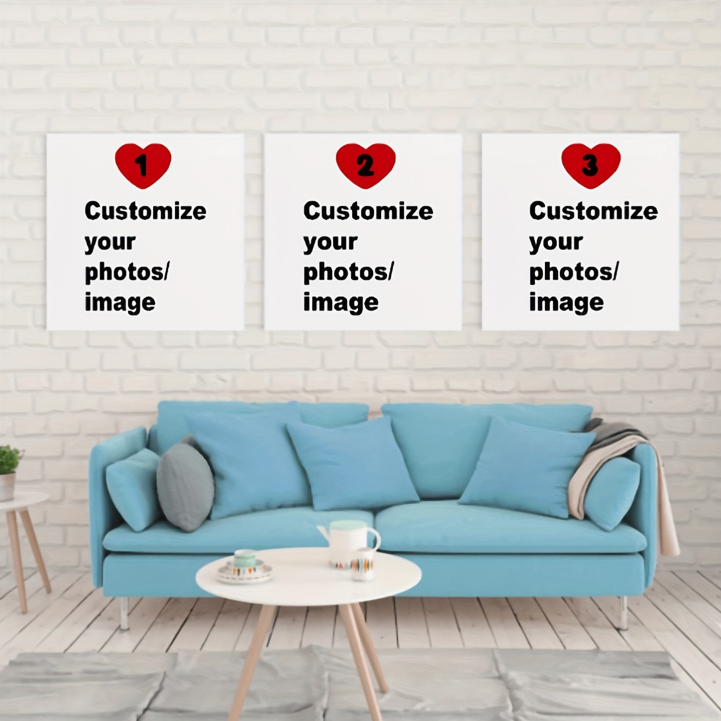3 قطعة/المجموعة مخصص مربع قماش - مراجعة Home Decor Furniture وسعره